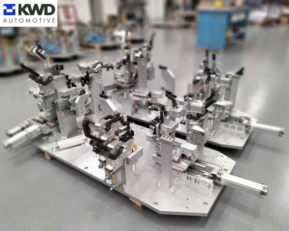 Utillajes fabricados y montados para soldadura KWD