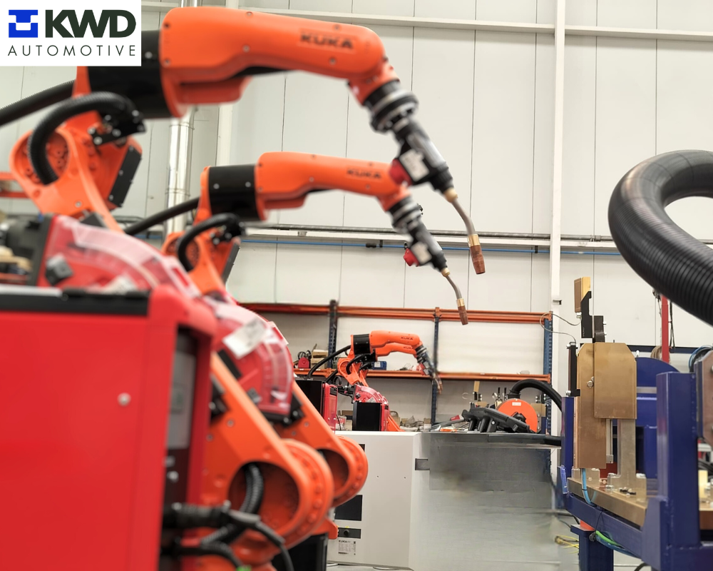 Robots de soldadura Mag 