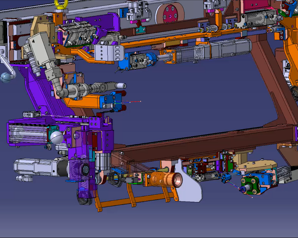 Servomotor producción coche eléctrico